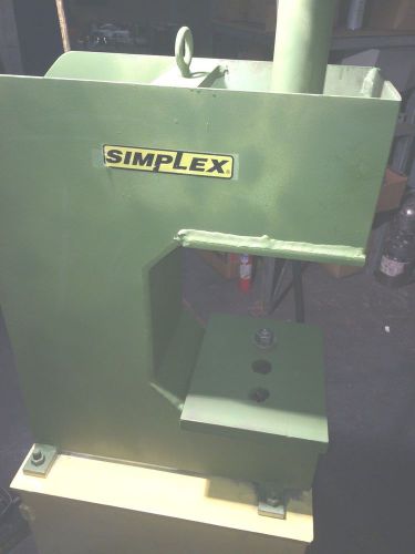 Simplex c- frame hydraulic press- 10 ton for sale