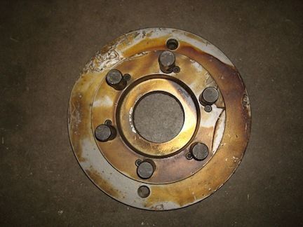 12 1/2&#034; d-type camlock adapter plate 12.5&#034; for sale