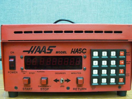 HAAS CONTROLLER 17 PIN CNC HA5C ROTARY CONTROL INDEXER RED  HRT210 HRT160 HA5C