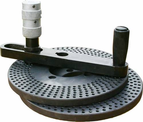 Dividing plate for  6&#034;, 8&#034; ,10&#034; and 12&#034; rotary tables