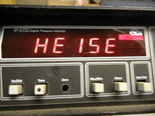 Used Lab Test Equipment Heise Digital Pressure Indicator 901A