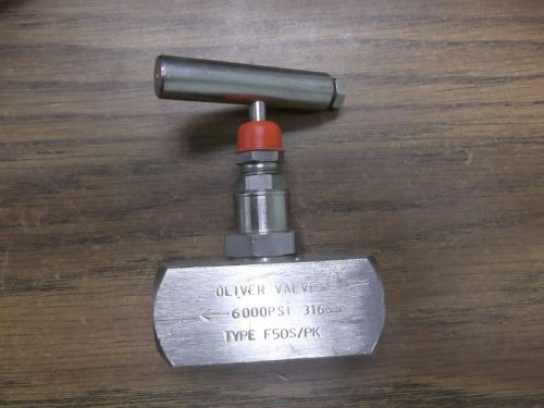 Oliver valve type f50s/pk for sale