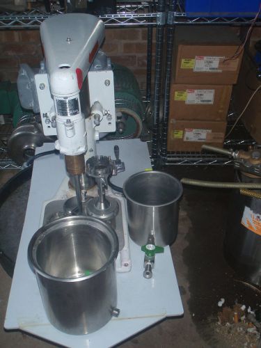Kady  dispersion  mill 3 hp pneumatic lift  high shear mixer for sale
