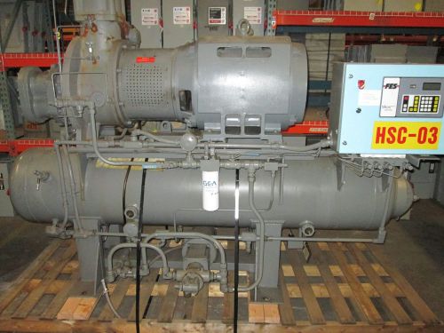 FES Ammonium Compressor  Model 165  Leak 313  HYD 470  Refrig R-717  200HP  Used