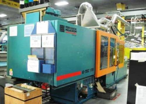 195 ton, 9 oz, ferromatik milacron injection molding machine &#039;00 for sale