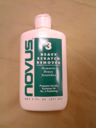 Novus #3 Heavy Scratch Remover - 8 oz bottle