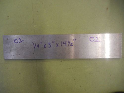 Hardening Flat Stock Steel O1 1/4&#034;x 3&#034; x 14 1/2&#034;