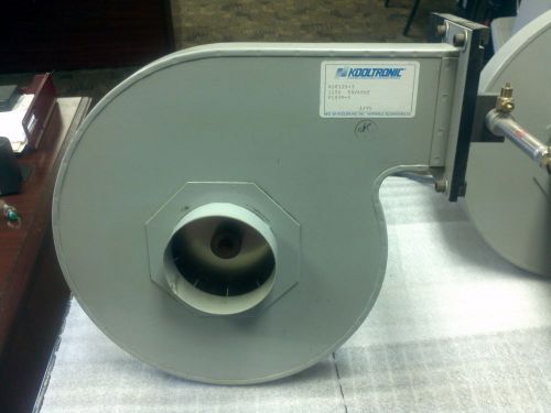 Kooltronic kbr125 high pressure radial blower with motor (mpm ap series) for sale