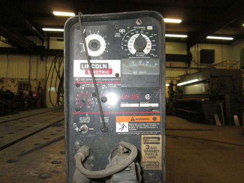 Two lincoln ln25 suitcase welders, 1990&#039;s models for sale