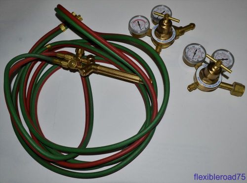 250-80-540 &amp; 250-15-510 regulators + wh26fc vec fb torch handle + 20&#039; hose for sale