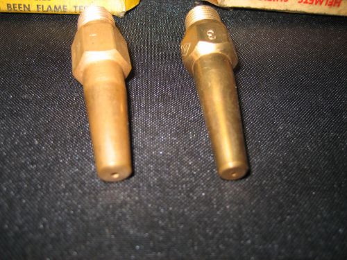 Vintage weldit tip lot A3 &amp; A4  55  new old stock tips as pictured 2 tips bin2