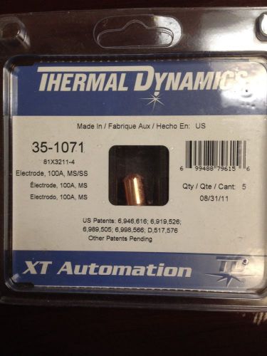 THERMAL DYNAMICS 35\1071 ELECTRODE 100A MS/SS  81x3221-4 WELDING TOOLS PACK OF 5