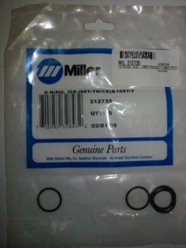 Miller 212735 o-ring for ice-80t/100t - qty 5 for sale