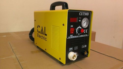 CAL Electric Plasma Cutter NEW 50AMP CUT50D Digital Inverter 110/220V Dual Volta