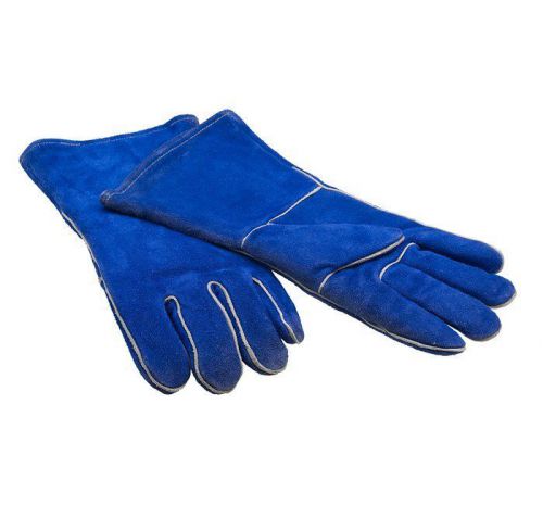 L RADNOR Insulated welding gloves-Kevlar, reinforced, cotton/foam lining, BLUE
