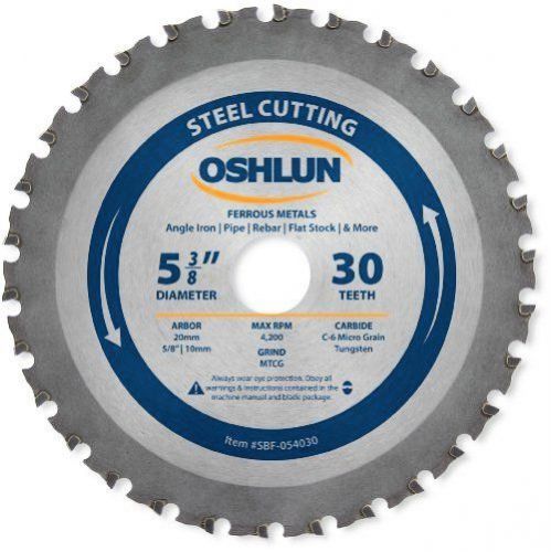 Oshlun sbf-054030 5-3/8-in 30 tooth mtcg saw blade w/ 20mm arbor (5/8-in and for sale