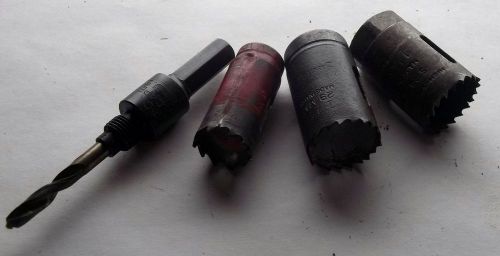 Safetech, Spartan and other hole saw drill bits_____1468/1