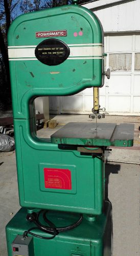 Powermatic model 141 - 14&#034; vertical band saw - rigid cast iron frame for sale