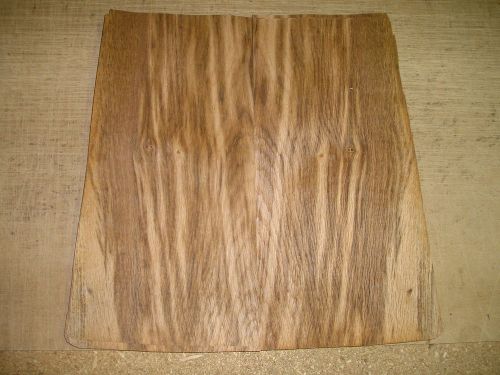 English Brown Oak Burl Veneer. 7 x 14.5, 24 Sheets.