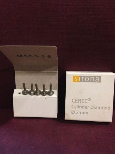 CEREC, Cylinder Diamond 2mm Bur, Sirona