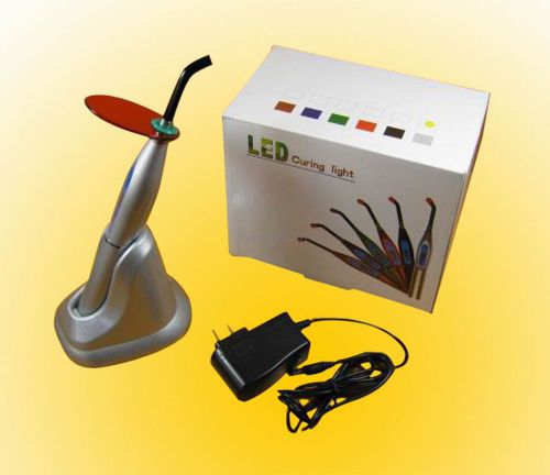 Dental Rechargeable Wireless LED Curing Light Machine Plastic Shell 2200mAh 385C