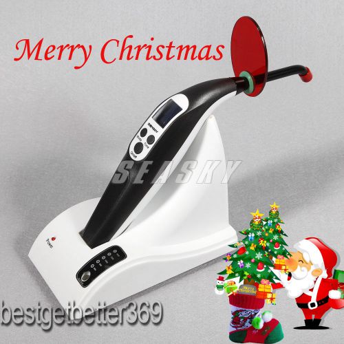 US Store!!  Dental Cordless LED Curing Light Lamp Wireless Tip Guide 1200mw/cm2