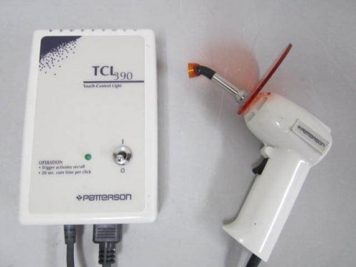 Patterson tcl touch control 390 dental polymerization curing light for sale