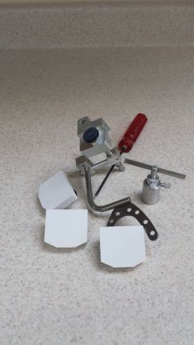 Denar Face bow mounting jig and 3 incisal tables