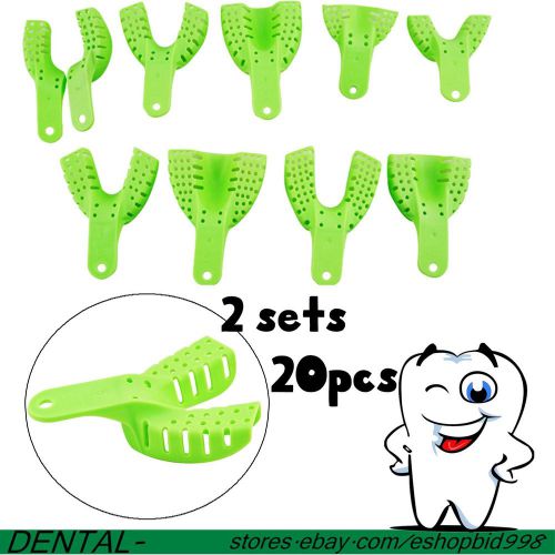 20 pcs dental impression trays autoclavable dental central dentist supply 5a for sale