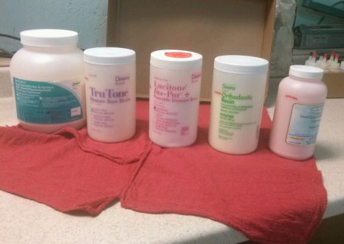 ASSORTED POLYMERS FOR PROCESSING DENTURES/OPENED