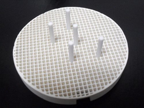 Dental lab porcelain honeycomb roast trays round set of 10 trays 200 plastic tip for sale