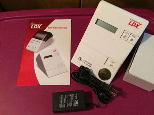 Cholestech LDX Analyzer With Power Cords And Box