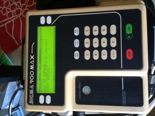 Sigma 900 max autosampler (hach( with 12v battery/pump/casing for sale