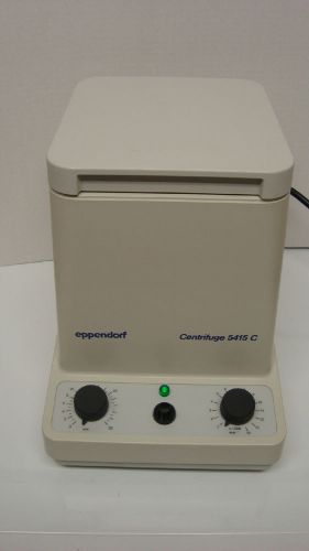 Eppendorf 5415c benchtop centrifuge with f-45-18-11 rotor, lid &amp; linecord **used for sale