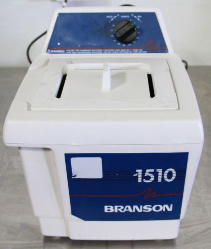 Branson model 1510 ultrasonic water bath with alternate lid for sale