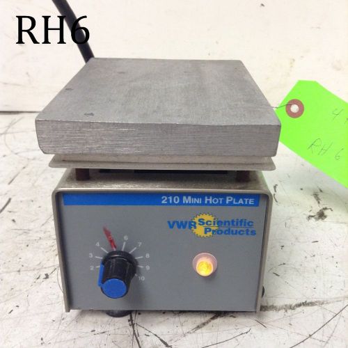 VWR Scientific Products 210 Mini Hot Plate Model 33918-556