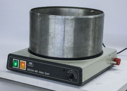 Buchi model 461 stainless steel lab laboratory heated water bath unit b-461 #02 for sale