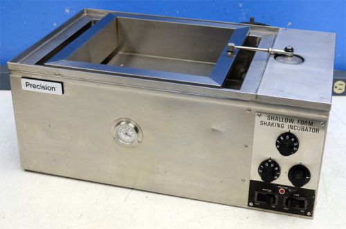 Precision scientific 66799 shallow form shaking incubator water bath for sale