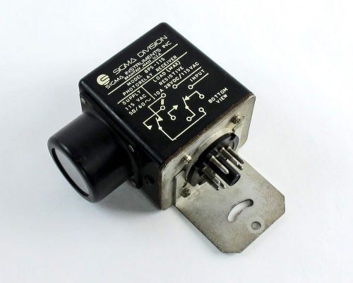 Sigma Instruments 8P5-115 Photorelay Receiver - 10A, 28 VDC / 115 VAC