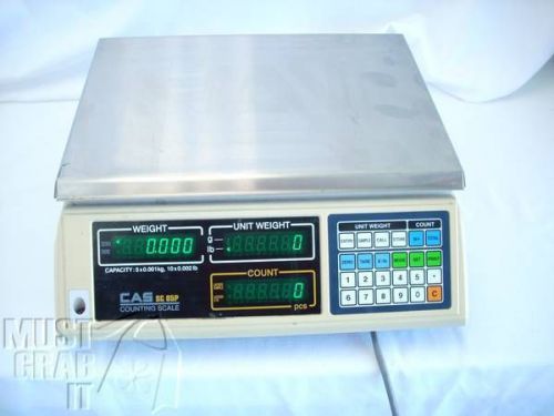 CAS SC05P Precision Digital Counting Scale 10x0.002 lb 5x0.001 kg