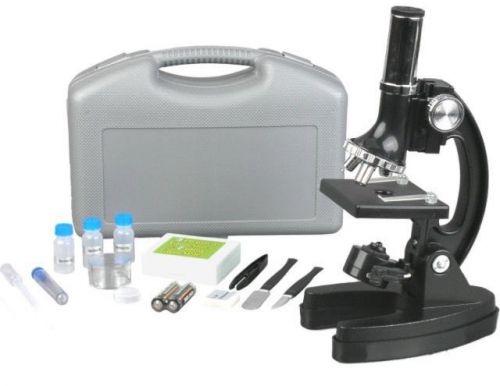NEW AmScope M30-ABS-KT1 Beginner Microscope Kit, LED and Mirror Illumination SET