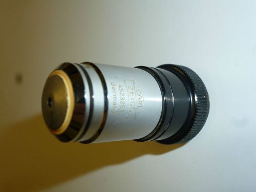 Carl Zeiss (Seiss) Objective Microscope Lens Plan 100/1.25/ 160/-   (L9)