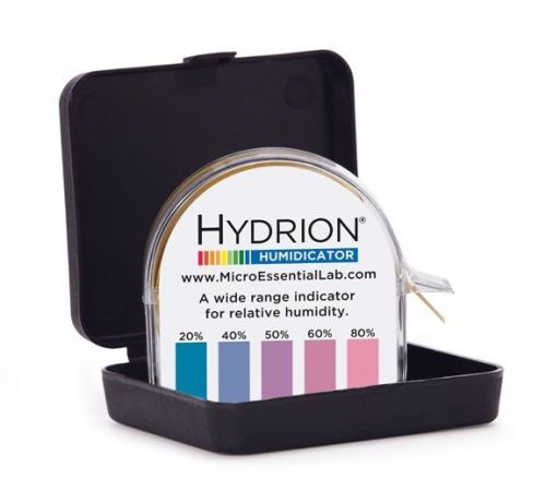 Hydrion humidicator paper - relative humidity testing for sale