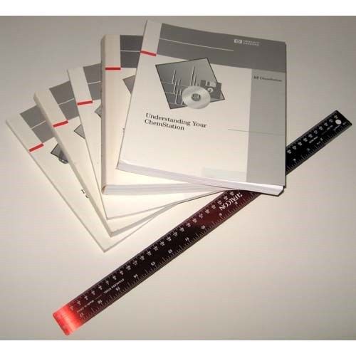Set of Five Hewlett Packard HP ChemStation Manuals