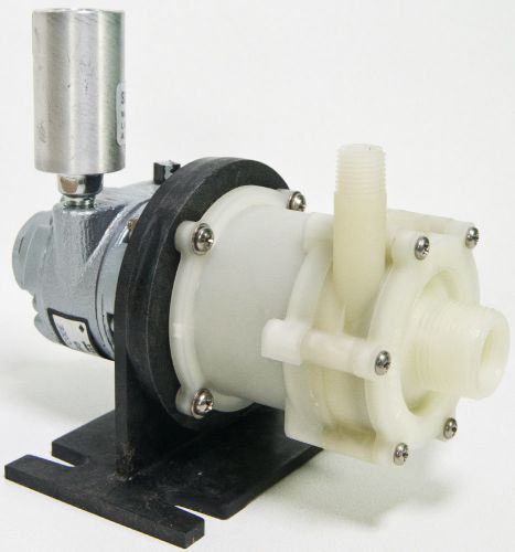 NIB March MFG AC-2CP-MD Magnetic Drive Pump w/ Gast 1AM-NCC-100 Motor, Muffler