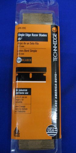 Techni-edge single edge razor blades te05-121c 0.012&#034; for sale