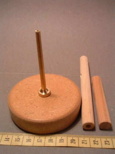 Pyro rocket tooling set Precision Brass 1/2ins. with two rammers
