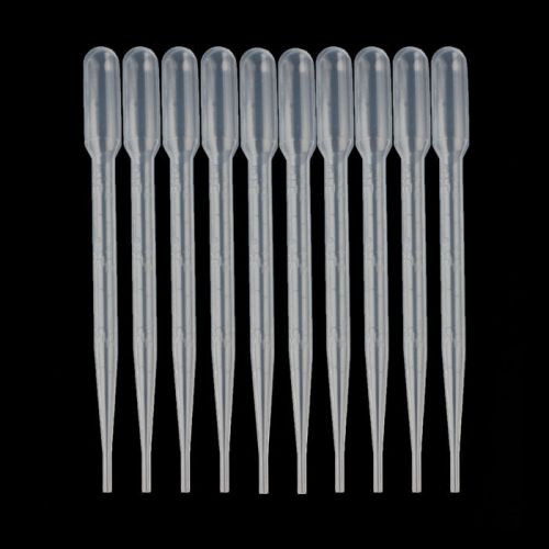 100x 3ml Disposable Plastic Pasteur Pipettes Dropper Laboratory Test Tool Nice
