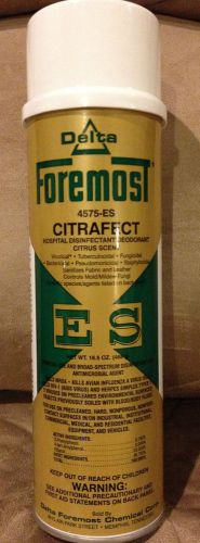 Citrafect 4575-es disinfectant deodorant aerosol spray by delta foremost, 1 can for sale