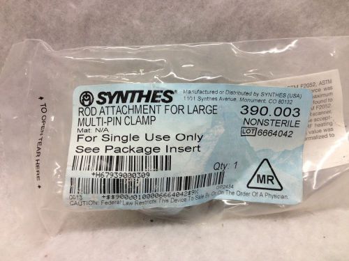 Synthes ref 390.003 rod attachment, for large multi-pin for sale